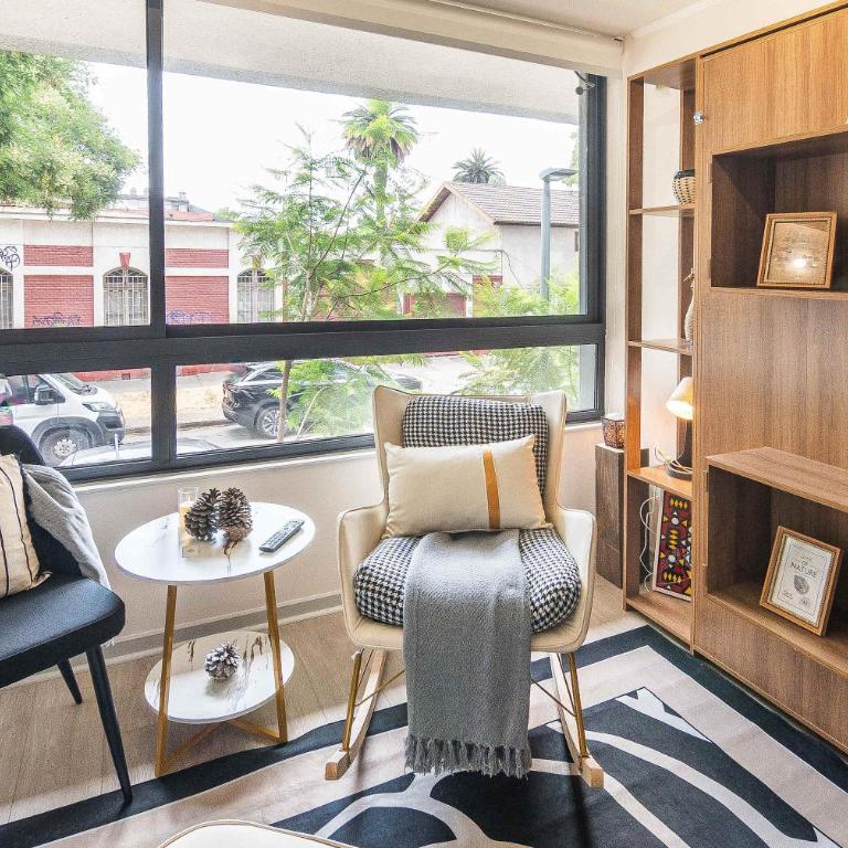 HOM I WiFi A pasos del metro Club Hipico - Apartment - 5