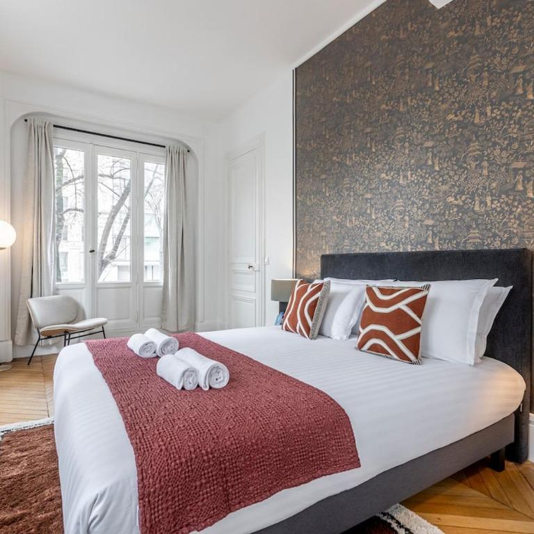 A1# 8people # 4Bedrooms # Wagram # AC # Paris 8 - Four-Bedroom Apartment - 10