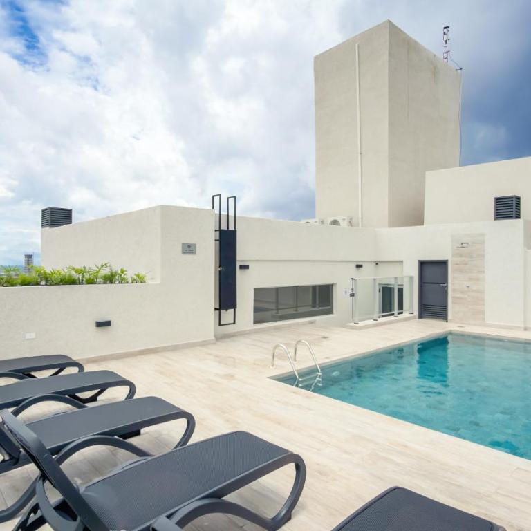 Loft with Balcony and Rooftop Pool - The Avenue - Apartamento - 10