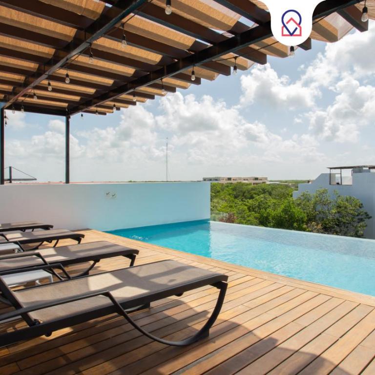 Modern PH with Private Pool in Tulum, 2 Bedrooms - Two-Bedroom Apartment - 1