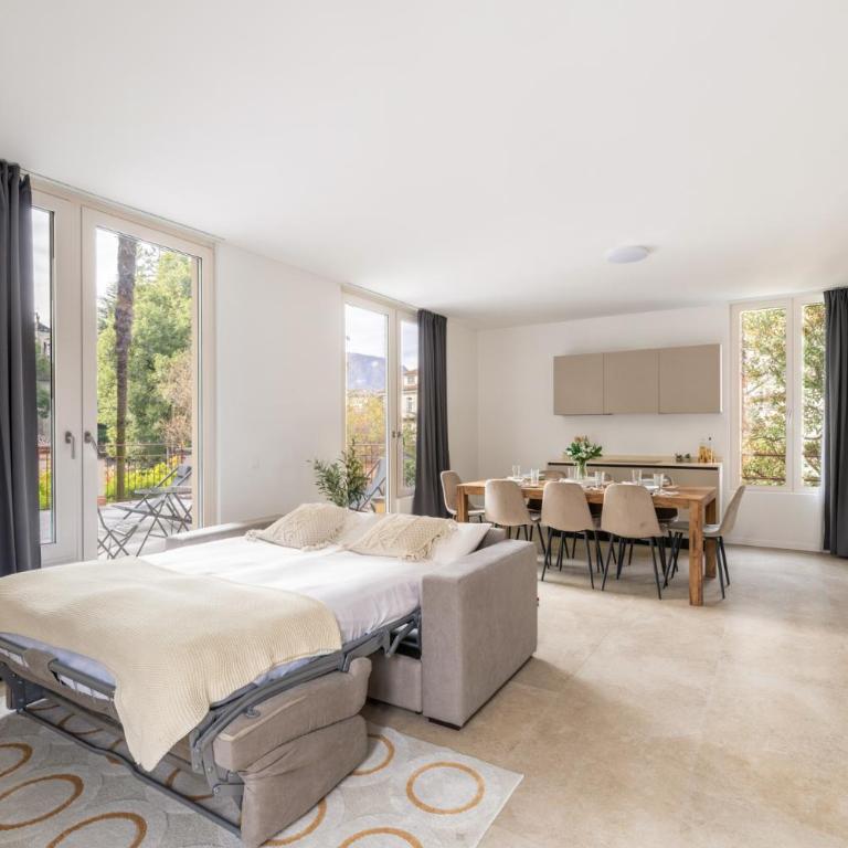 Schloss Locarno - Suites & Apartments - Deluxe Apartment mit 3 Schlafzimmern - 9