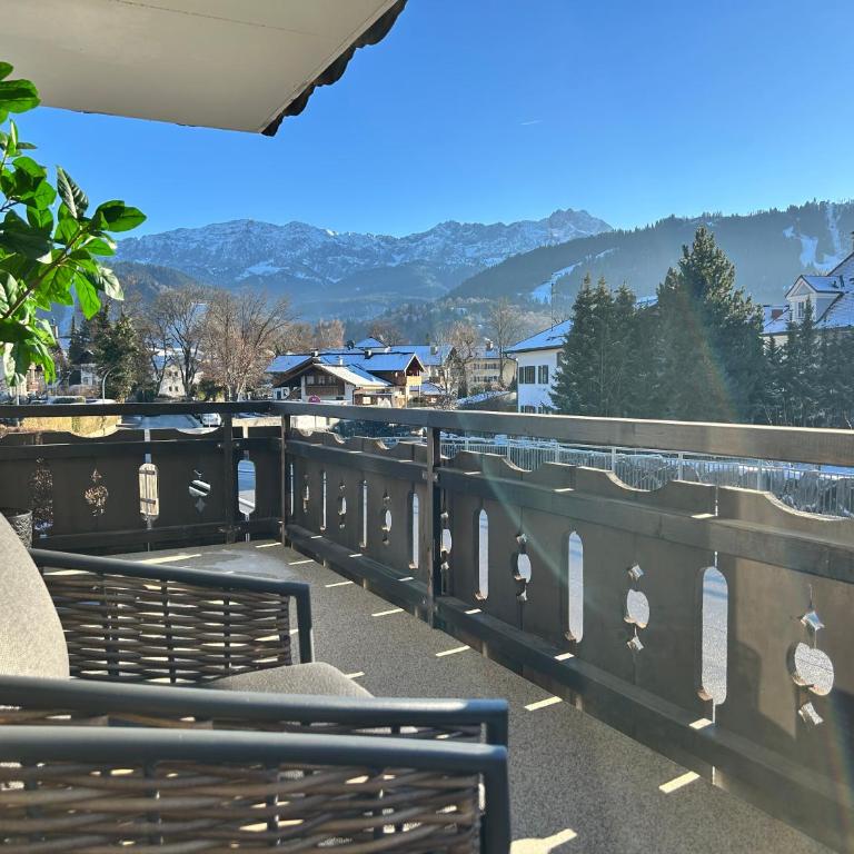Gipfelbussi - Apartamento de 1 dormitorio con balcón y vistas a la montaña - 57