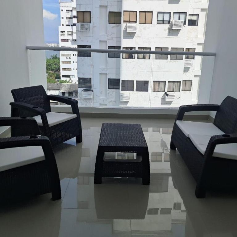 Dúplex en Bocagrande Cartagena Piscina, jacuzzi y a 2 cuadras del mar - Loft - 7