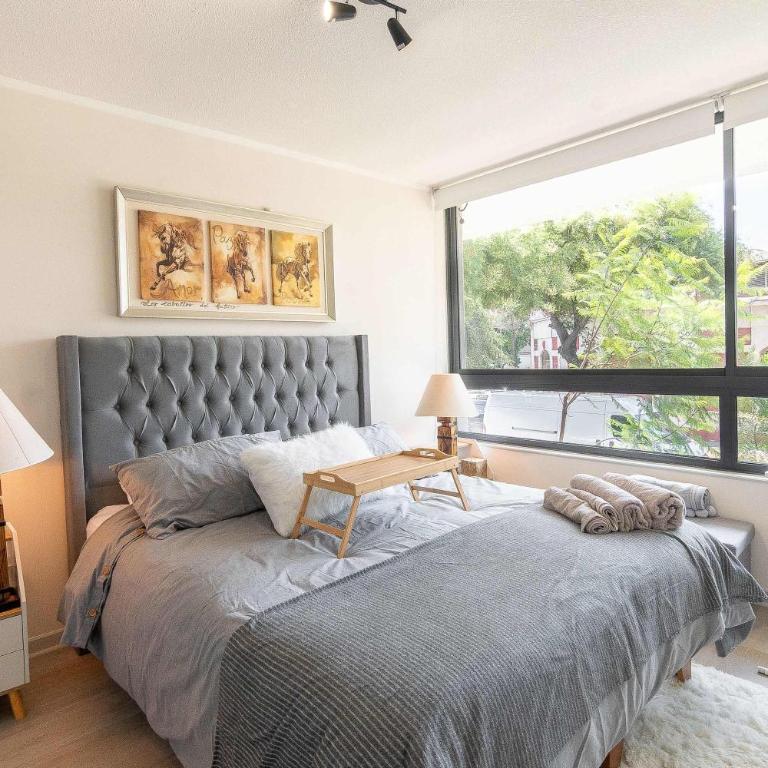HOM I 2D2B Full equipado, Estacionamiento, Wifi, Gimnasio, Santiago Centro - Apartment - 17
