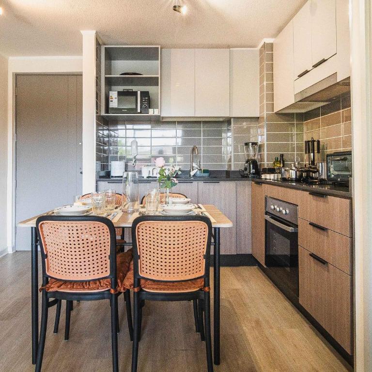 HOM I 2D2B Full equipado, Estacionamiento, Wifi, Gimnasio, Santiago Centro - Apartment - 21