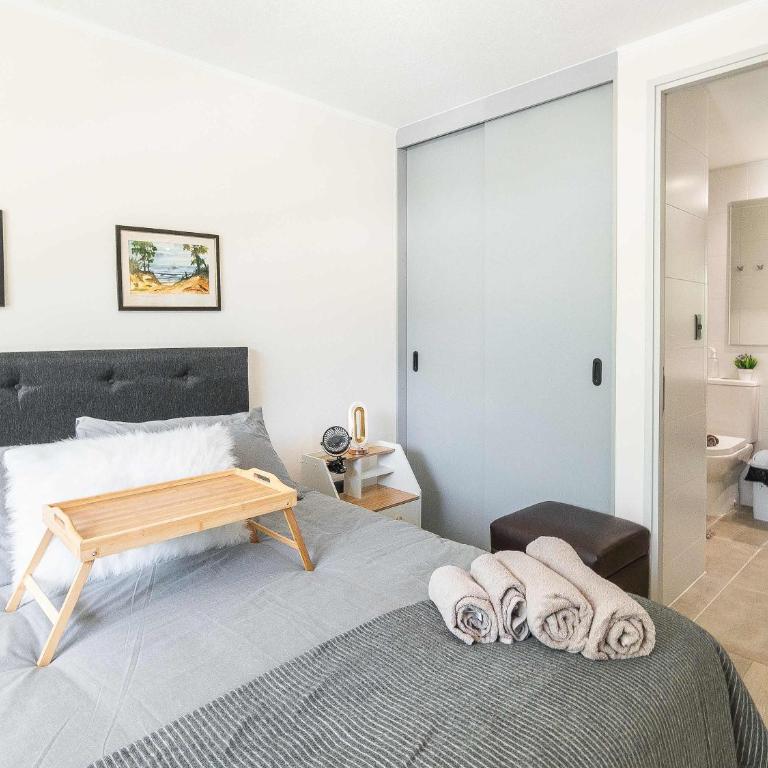 HOM I 2D2B Full equipado, Estacionamiento, Wifi, Gimnasio, Santiago Centro - Apartment - 29
