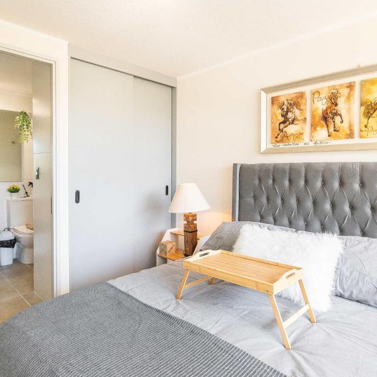 HOM I 2D2B Full equipado, Estacionamiento, Wifi, Gimnasio, Santiago Centro - Apartment - 28