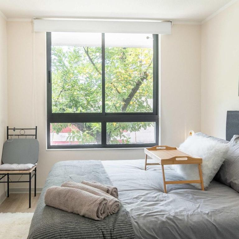 HOM I 2D2B Full equipado, Estacionamiento, Wifi, Gimnasio, Santiago Centro - Apartment - 43