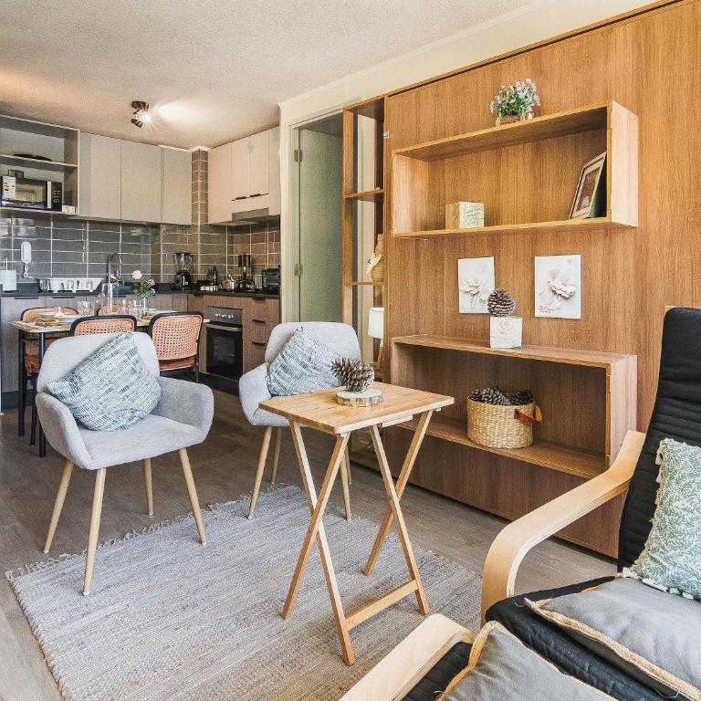 HOM I 2D2B Full equipado, Estacionamiento, Wifi, Gimnasio, Santiago Centro - Apartment - 41
