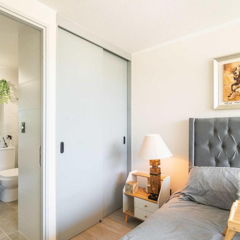 HOM I 2D2B Full equipado, Estacionamiento, Wifi, Gimnasio, Santiago Centro - Apartment - 23