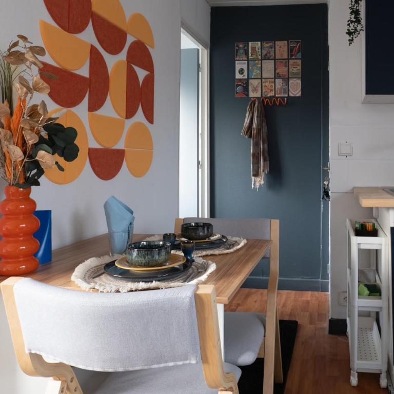 La cachette de l'artiste peinture cinéma en ville - Appartement 1 Chambre - 13