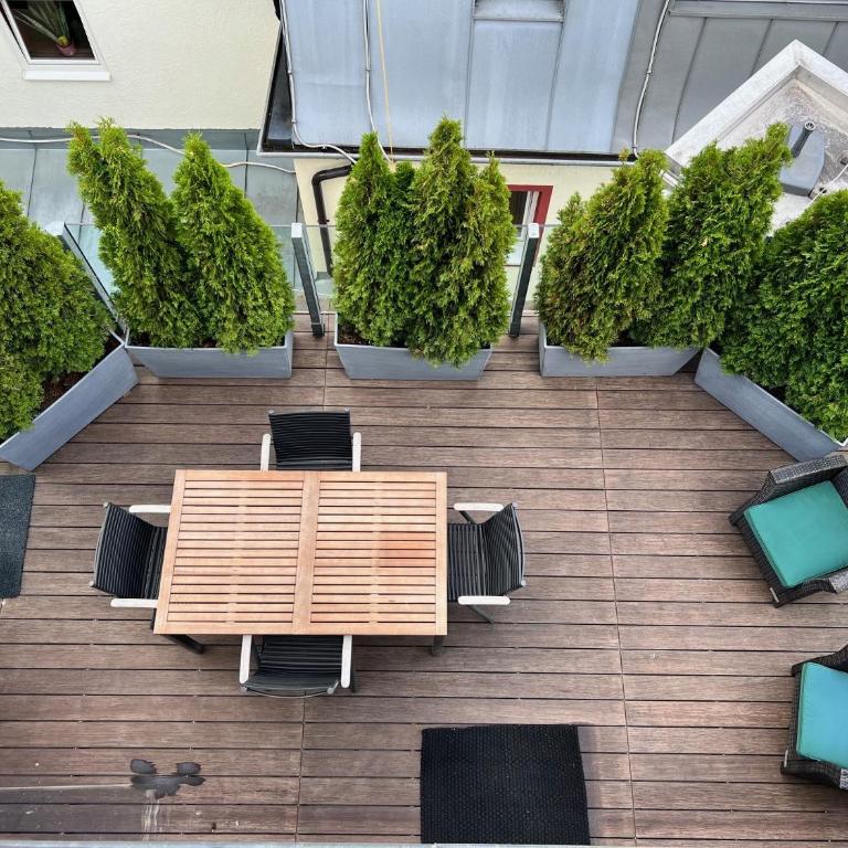 Penthouse Mountain and Lake View, terrace, AirCondition, incl Summer Card - Penthouse Apartment - 9