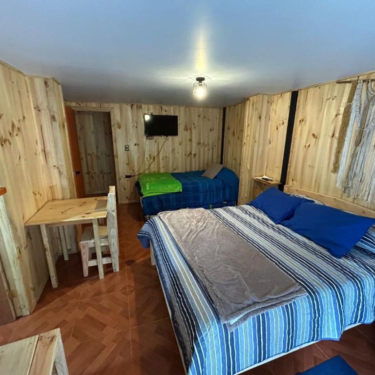 Hostal Aves del Sur Coñaripe - Quadruple Room - 5