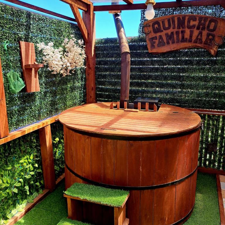 Tinaja Caliente incluida en Parcela Completa con Casa, Quincho, Canchas y Juegos - Three-Bedroom House - 24