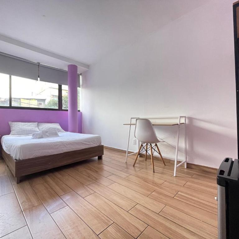 Colmena Hotel CDMX Tonala - Habitación Doble Deluxe - 3