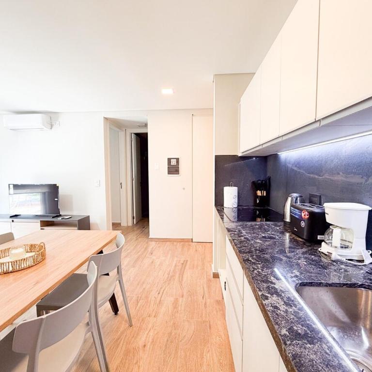 Departamento de lujo frente al quality espacio - Apartamento de 1 dormitorio - 48