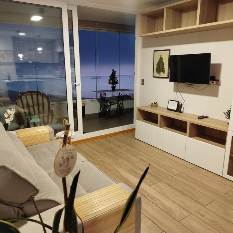 Vista al mar Reñaca Valparaiso y piscina temperada - Two-Bedroom Apartment with Sea View - 12