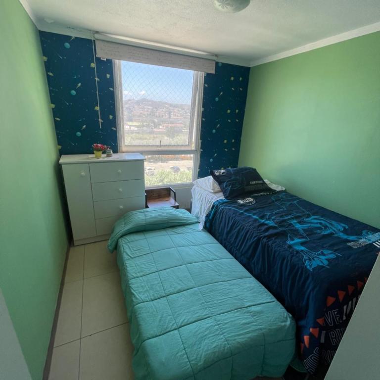 Como departamento Familiar , condominio cerrado y vigilancia - Three-Bedroom Apartment with Balcony - 2