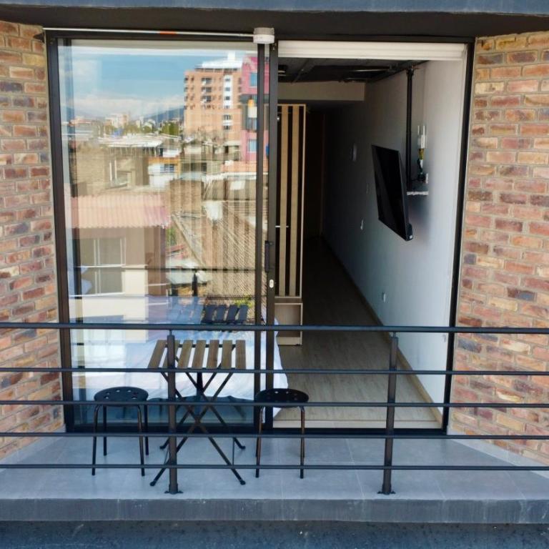 Loft Elegante con Vista a la Ciudad - Apartamento de 1 Dormitorio con balcón y vistas a la ciudad - 12