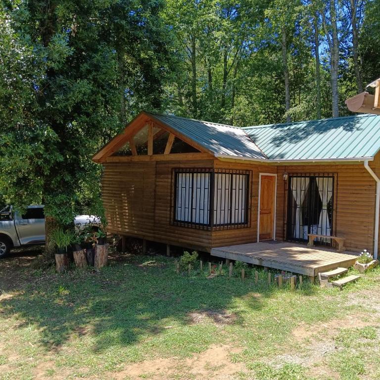 cabañas las vertientes villarrica - One-Bedroom House - 3