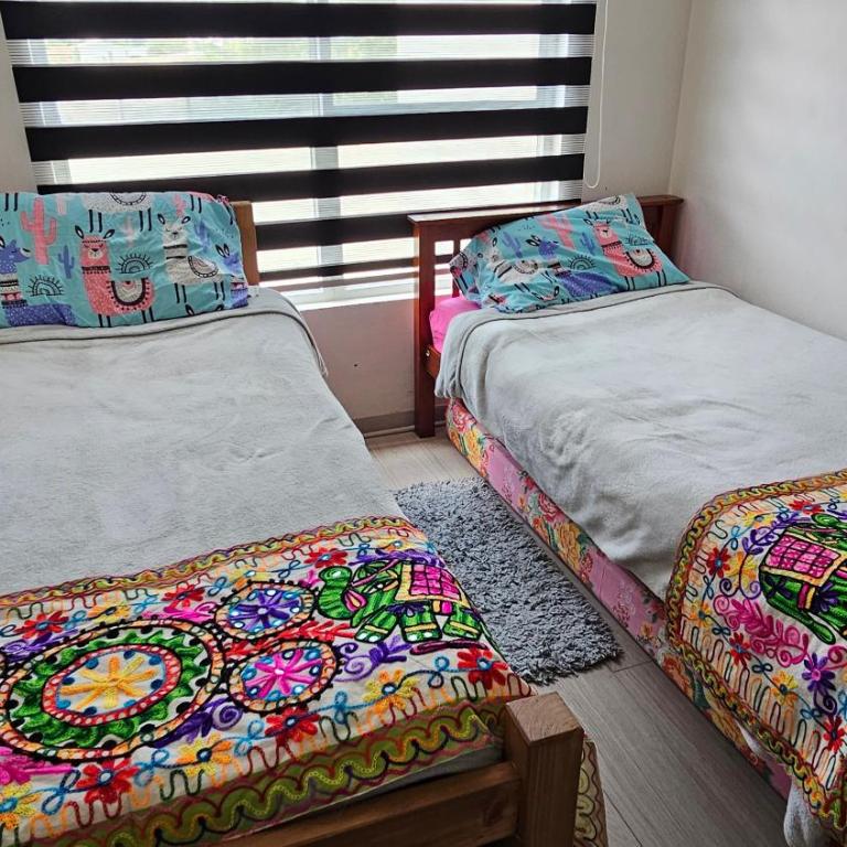 Depto completo Full equipado 2 dorm 1 baño en Barrio Los Ingleses, Vista Bahía Valparaíso - Two-Bedroom Apartment - 6