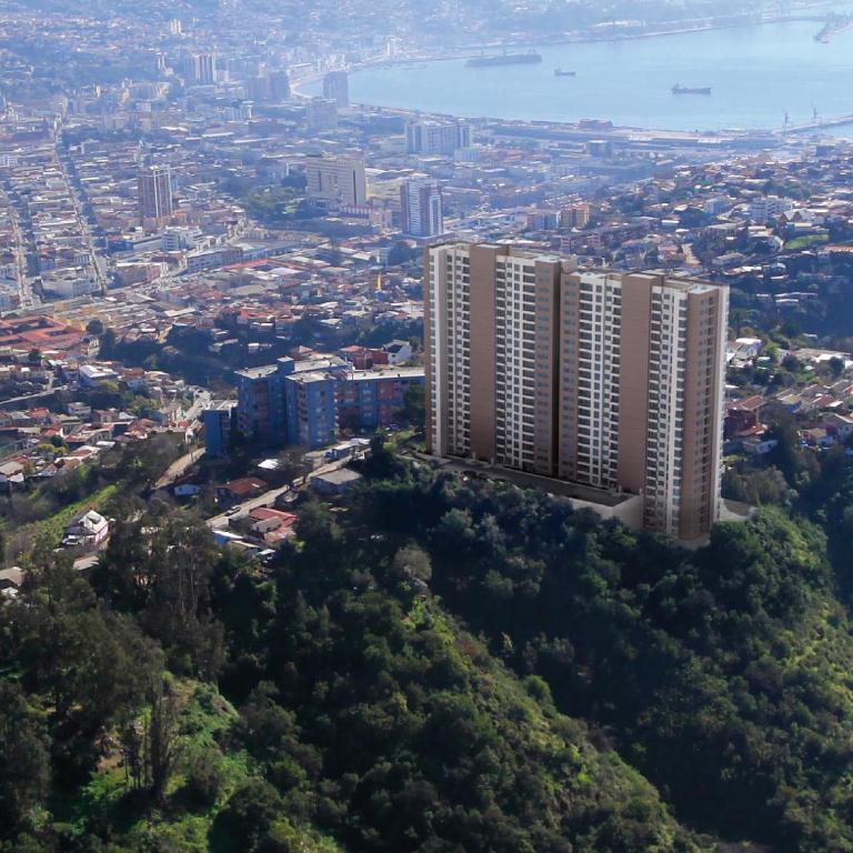 Depto completo Full equipado 2 dorm 1 baño en Barrio Los Ingleses, Vista Bahía Valparaíso - Two-Bedroom Apartment - 1