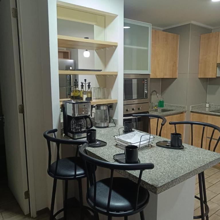 Santiago Centro 2H 2B full equipado y WiFie TV - Two-Bedroom Apartment - 7