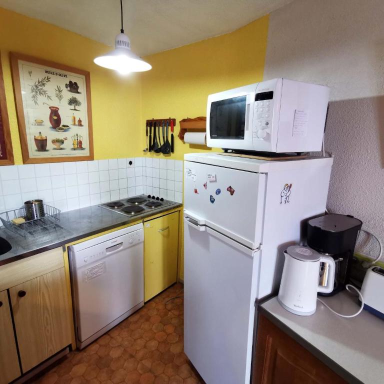 Confortable 2 pièces cabine proche pistes et commerces - Appartement 1 Chambre - 7
