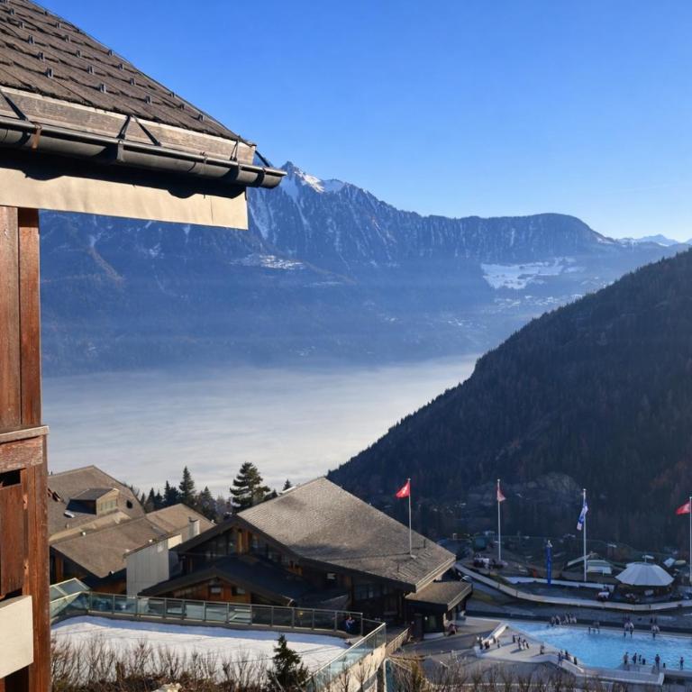 Alpstay - Résidences des Bains d'Ovronnaz - Studio SUD S204 - Studio avec Balcon - 1