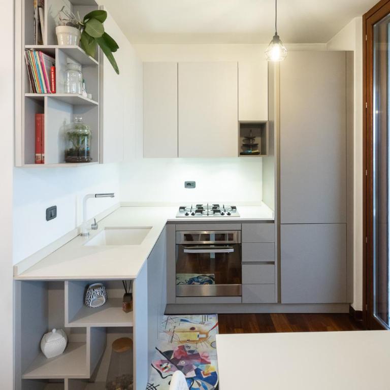 Sky Garden Stay -Terrazza & Private Garage -MM3 Brenta Fondazione Prada Porta Romana - Appartamento con 1 Camera da Letto - 9