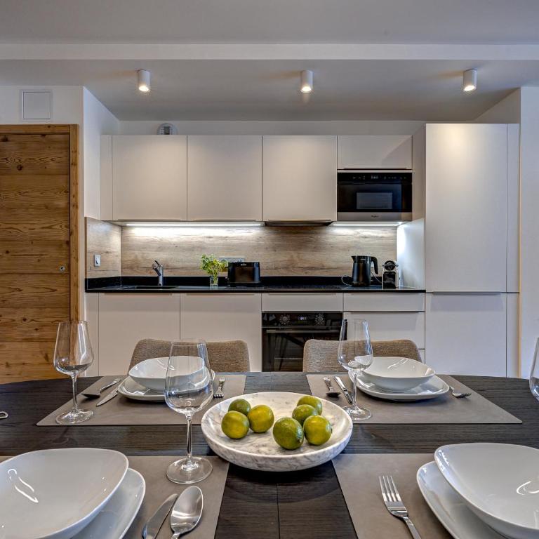 Residence Blanc Mont Blanc - Apartment mit 2 Schlafzimmern und Bergblick - 9