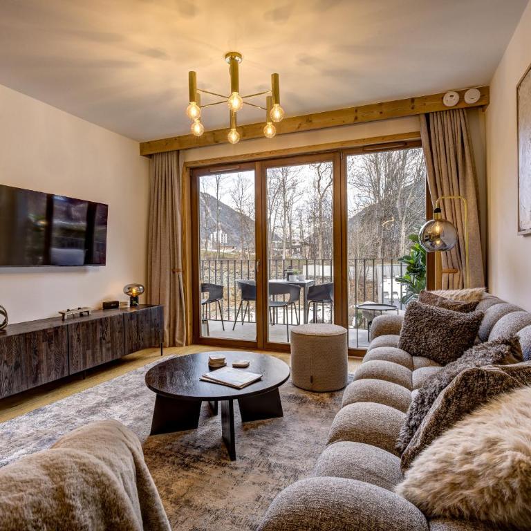 Residence Blanc Mont Blanc - Apartment mit 2 Schlafzimmern und Bergblick - 11