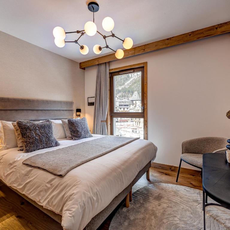 Residence Blanc Mont Blanc - Apartment mit 2 Schlafzimmern und Bergblick - 20