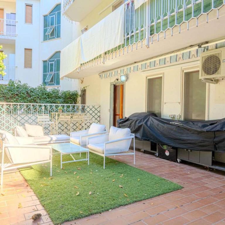 Terrace I Steps to Sea I Newly Refurbished I Sanremo Casino - Appartamento con 1 Camera da Letto - 8