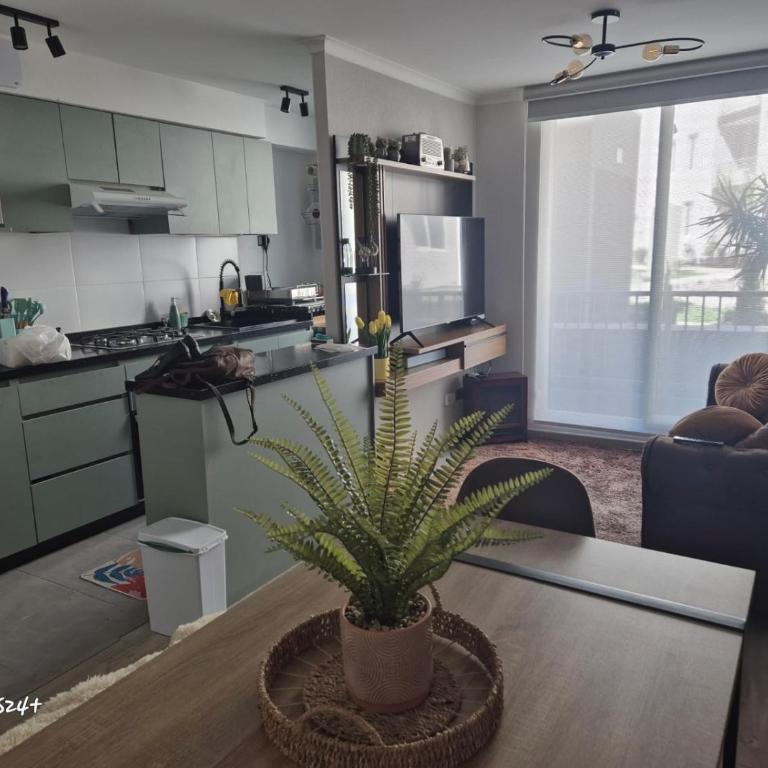 Departamento amoblado Denavisur Talcahuano - Three-Bedroom Apartment - 1