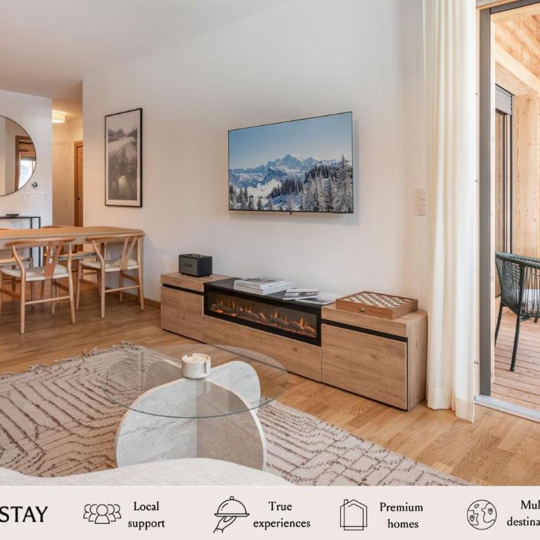 Apartment Kandahar, Les Gets - by EMERALD STAY - Two-Bedroom Apartment - 1