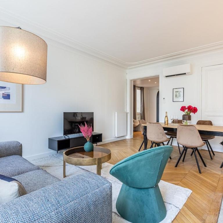 A4#Premium#Arc de Triomphe#ChampsElysées#3Bedrooms#AC - Three-Bedroom Apartment - 3