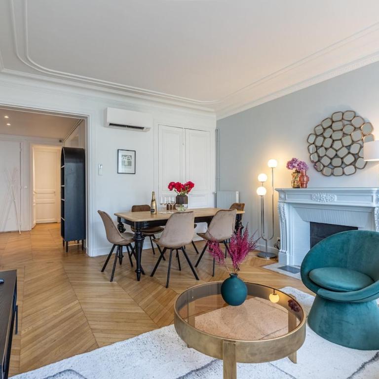 A4#Premium#Arc de Triomphe#ChampsElysées#3Bedrooms#AC - Three-Bedroom Apartment - 2