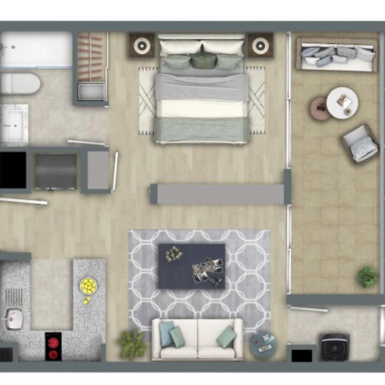 Departamento Costa Horizonte - One-Bedroom Apartment - 4