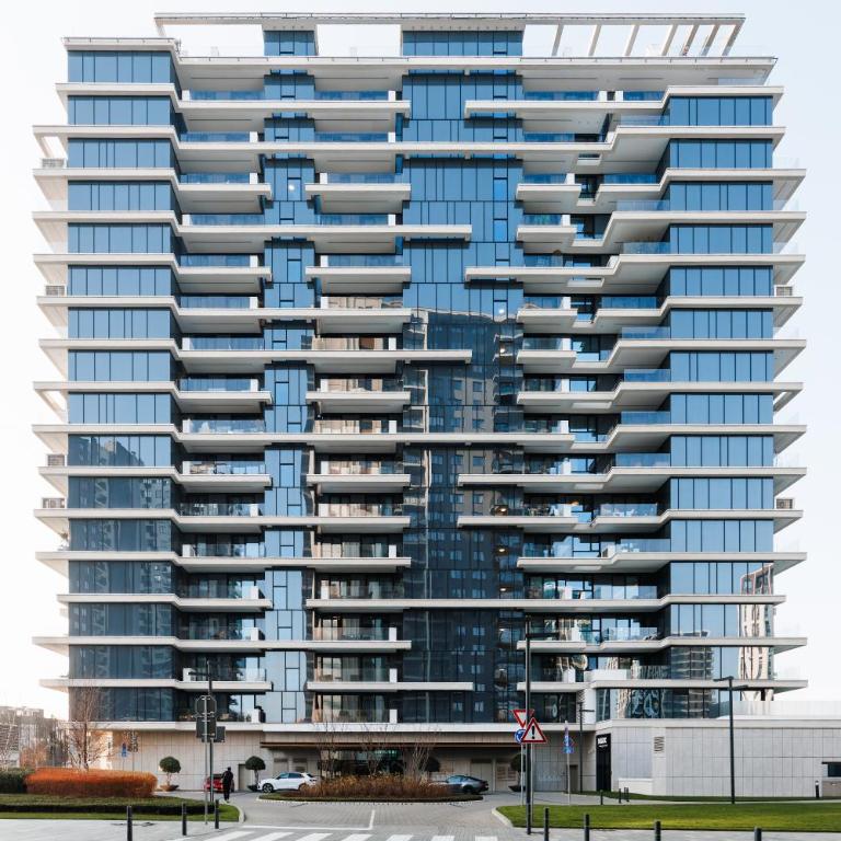 WF 104m2 Prestige with Terrace, Gym and Pool - Two-Bedroom Deluxe Apartment with Balcony - 56