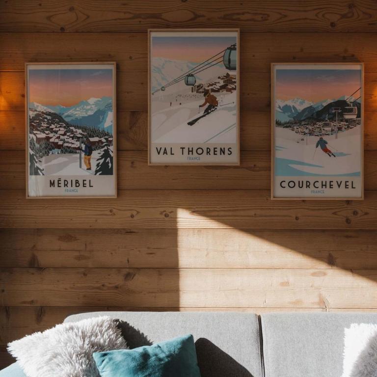 Ski-in ski-out Val thorens fully Renovated central with panoramic views - Appartamento - 20