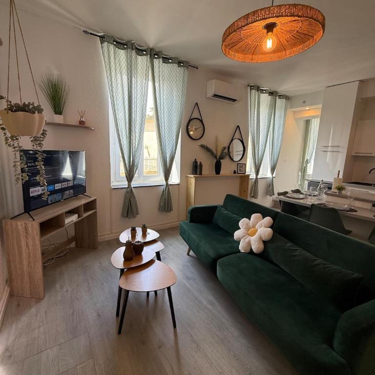 Cozy & air-conditioned 2 room apartment Patte d'Oie quiet neighborhood - Apartment mit 2 Schlafzimmern - 1