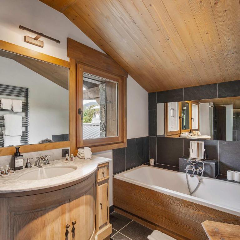 Luxury Chalet Sauna Cinema Mont Blanc Views in Megeve - Chalet - 19
