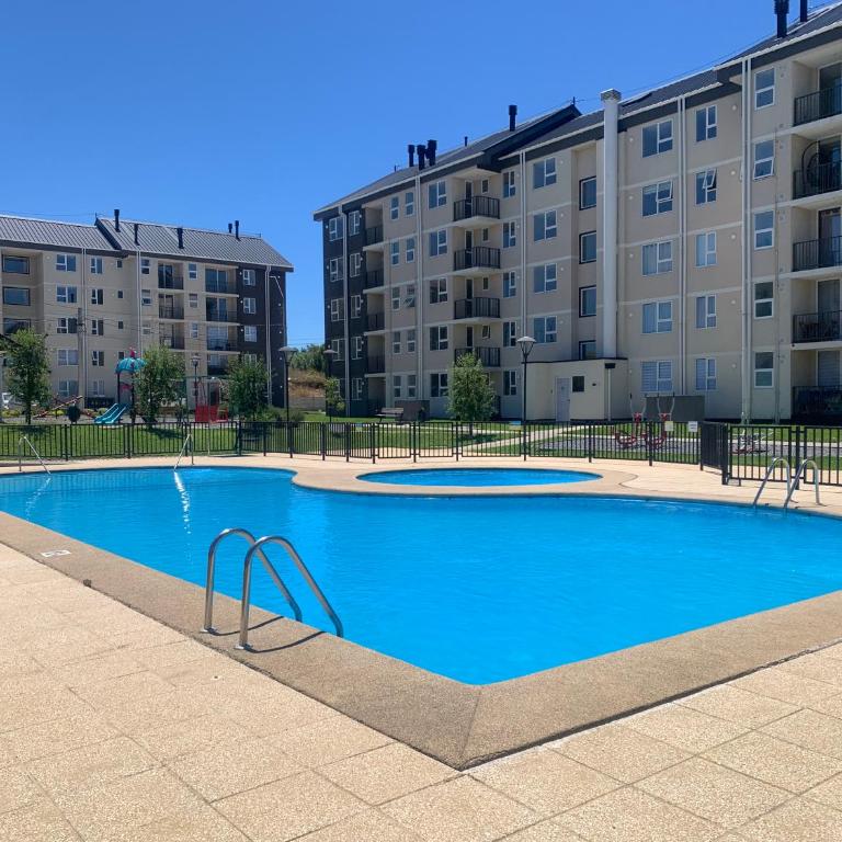 Departamento Villarrica Alto costanera Full equipado - Apartamento de 2 dormitorios con balcón - 39