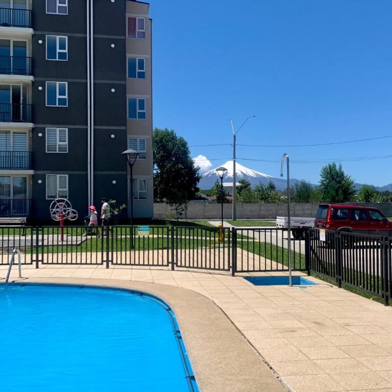 Departamento Villarrica Alto costanera Full equipado - Apartamento de 2 dormitorios con balcón - 19