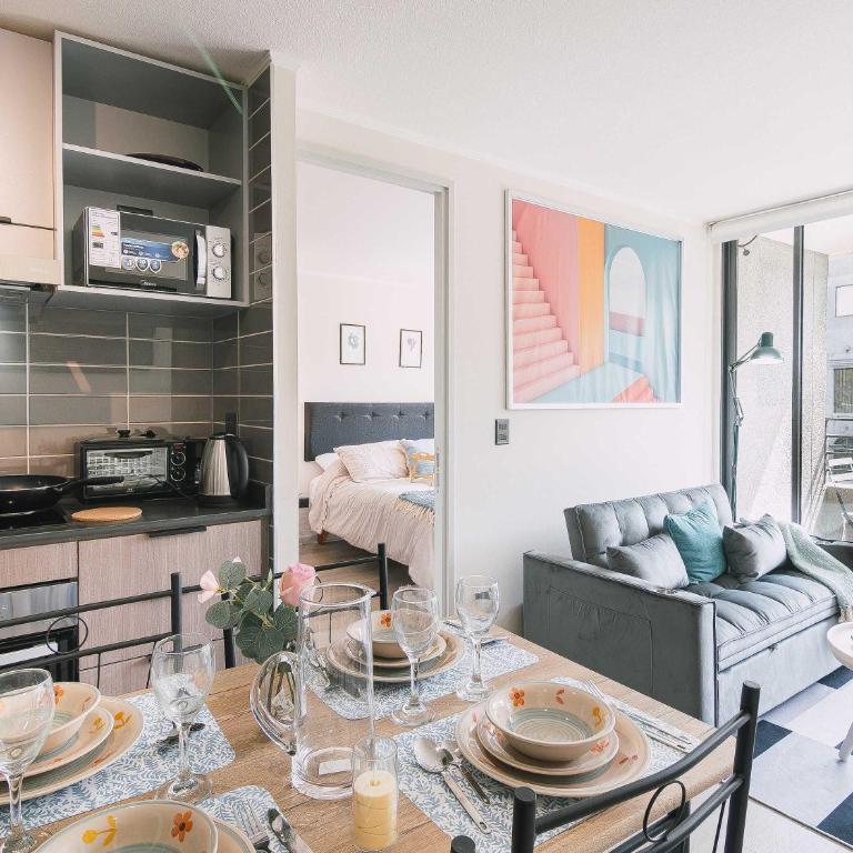 HOM I 1D1B, Gym, Terraza, Club Hípico, Movistar Arena - Apartment - 1