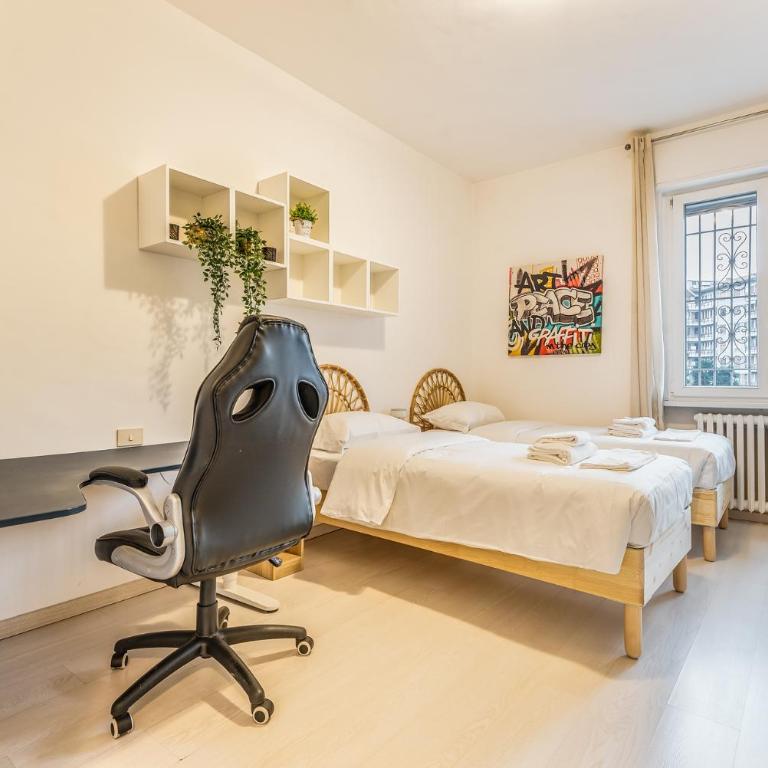 Milano Linate Airport Via Dalmazia 4 Pax Wi-Fi - Appartamento con 2 Camere da Letto - 7