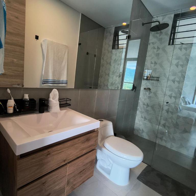 Apartamento frente al mar Santa Marta cerca al aeropuerto - Apartamento de 1 dormitorio - 10