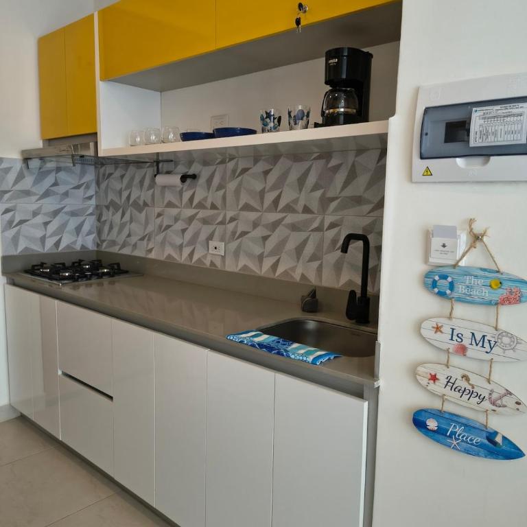 Apartamento frente al mar Santa Marta cerca al aeropuerto - Apartamento de 1 dormitorio - 9
