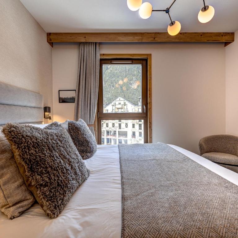 Residence Blanc Mont Blanc - Apartment mit 2 Schlafzimmern und Bergblick - 5